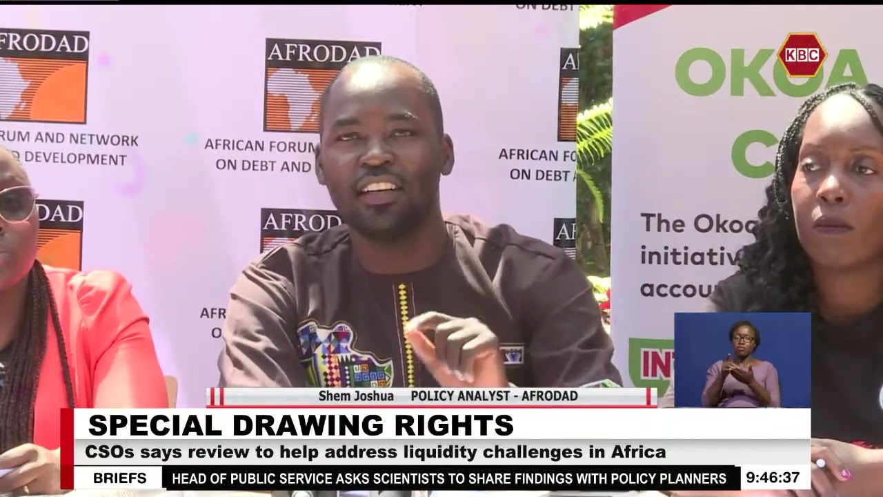 Embedded thumbnail for CSOs Call for Urgent Reforming of Special Drawing Rights